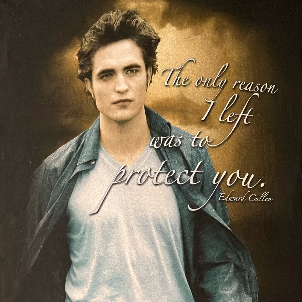Twilight New Moon Edward Cullen shirt